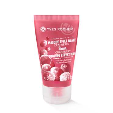 Eis-Effekt Maske Cranberry