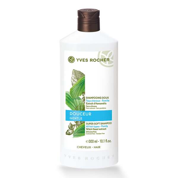 Mildes Shampoo mit Hamamelis