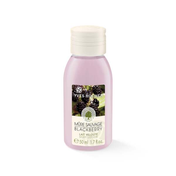 Samtig-zarte Körpermilch mit Brombeere - 50 ml