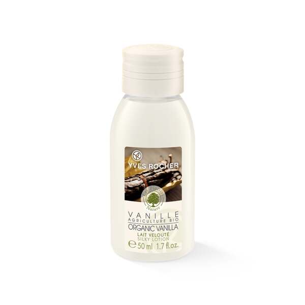 Samtig-zarte Körpermilch mit Vanille aus Bio-Anbau 50 ml