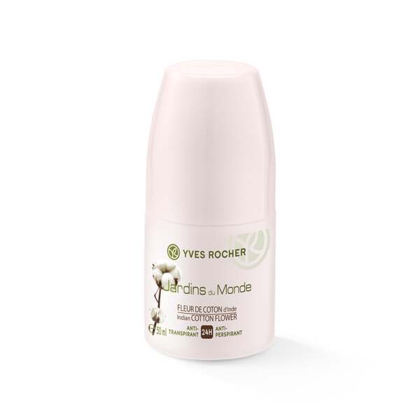 Deodorant Roll-on Baumwoll-Blüte aus Indien