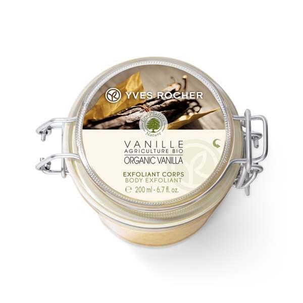 Körperpeeling mit Vanille aus Bio-Anbau