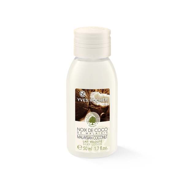 Samtig-zarte Körpermilch mit Kokosnuss aus Malaysia 50 ml