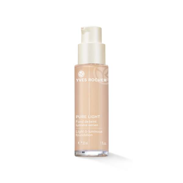 Pure Light Make-up-Fluid Strahlender Teint, perfekte Hautanpassung