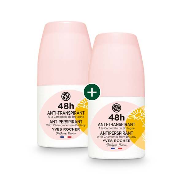 Yves Rocher - 1+1 48h Antitranspirant mit Kamille aus der Bretagne