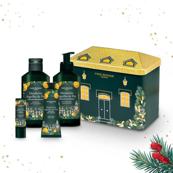 Yves Rocher - #-Set Häuschen Mandarine Kiefernnadeln