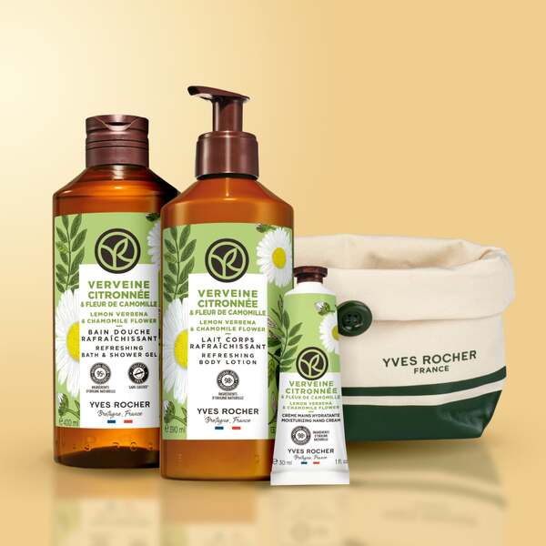 Yves Rocher - Körperpflegeset – Zitronenverbene & Kamillenblüte