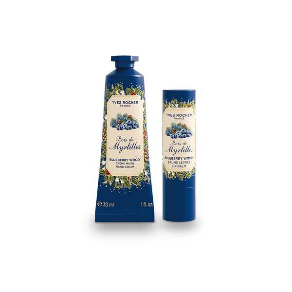 Yves Rocher - Hand- & Lippenpflege Duo Heidelbeerhain