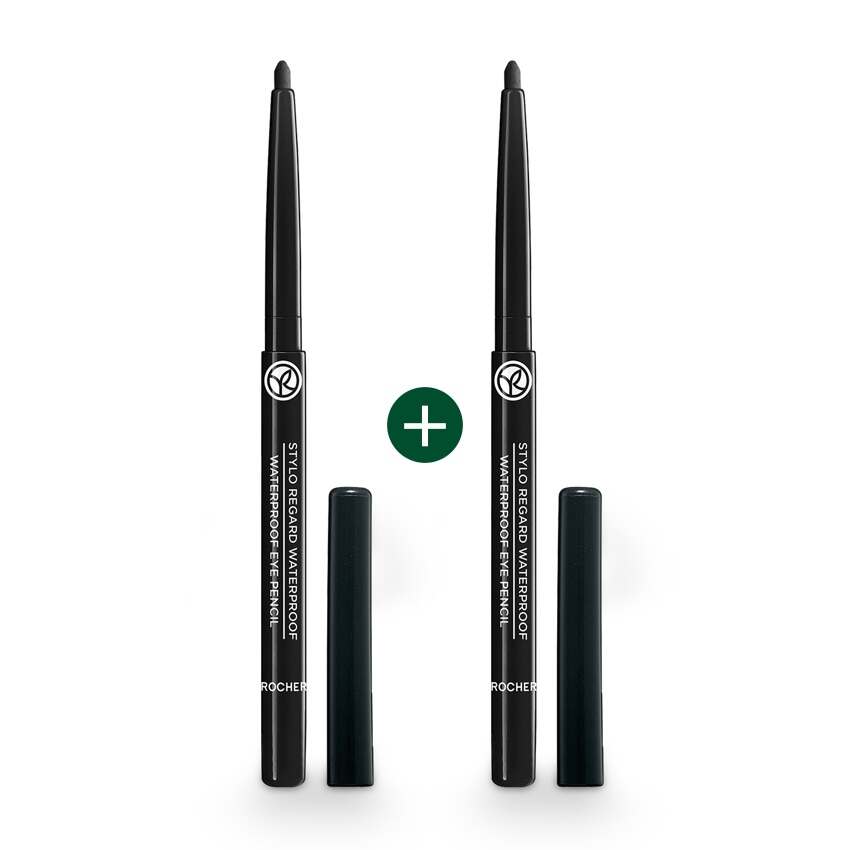 1+1 Wasserf. Khol-Stift - schwarz