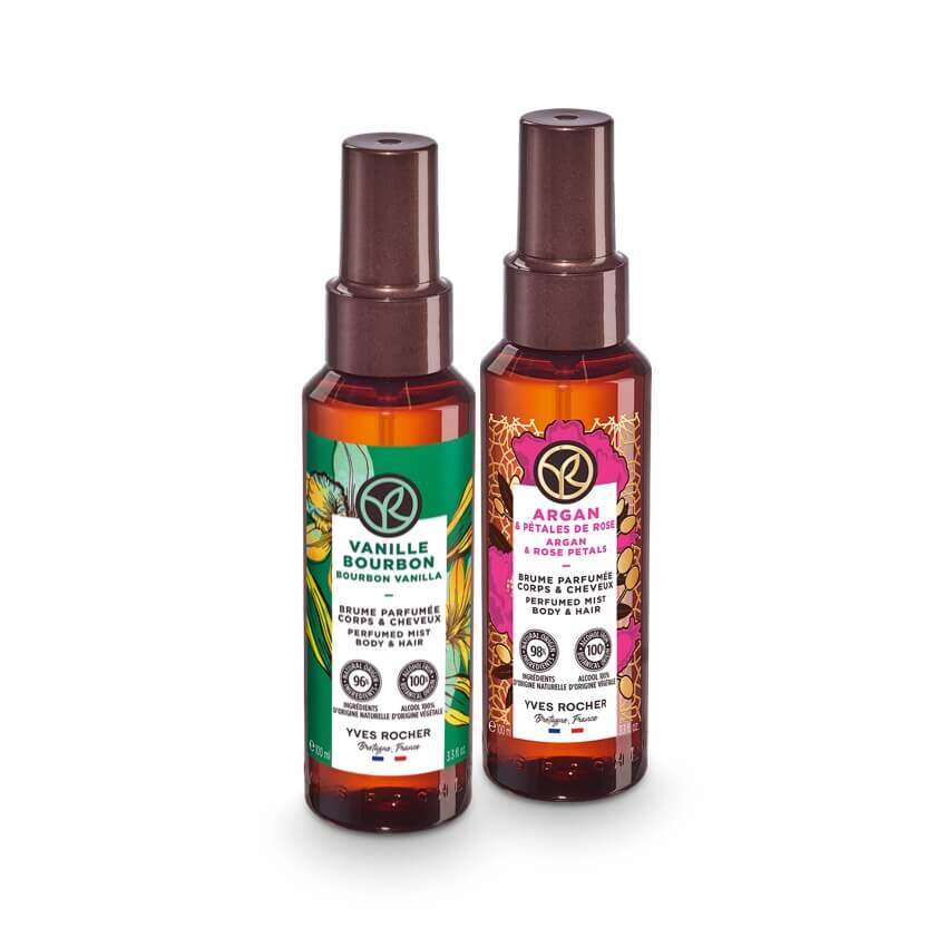 Duo Vanille und Argan & Rosenblüte