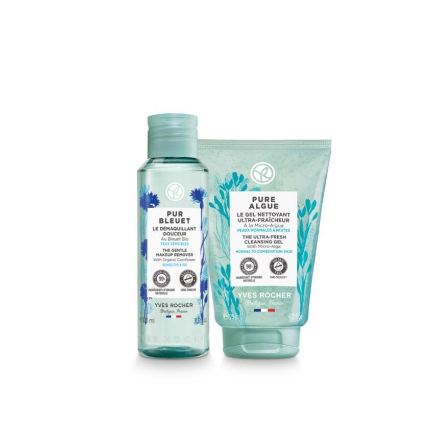 Duo Pure Algue & Douceur Pur Bleuet
