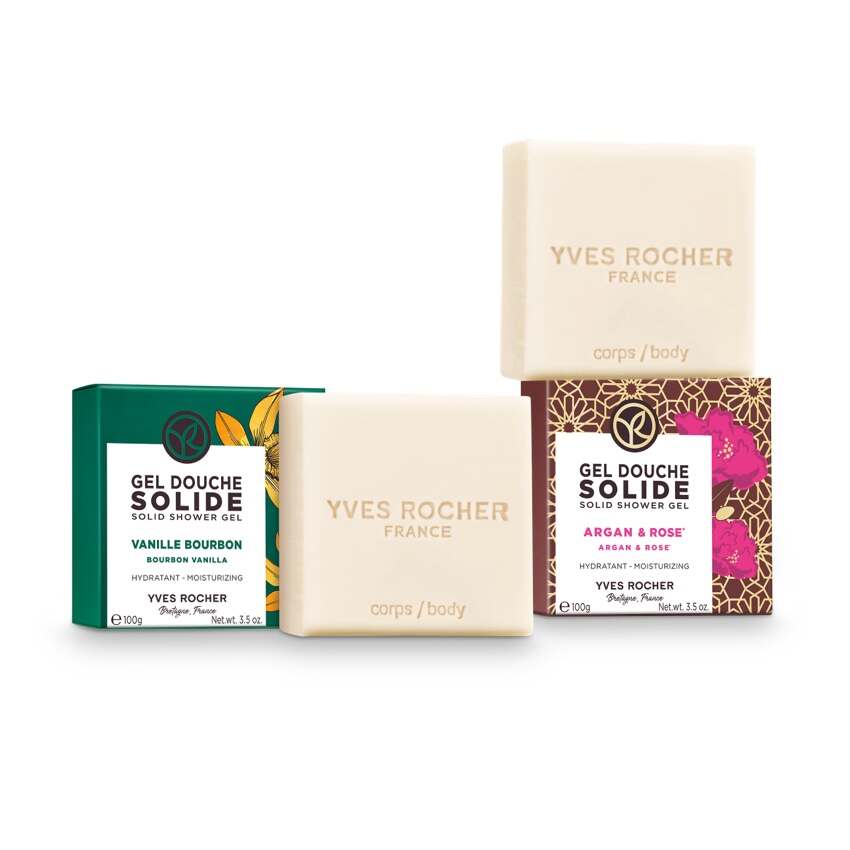 Duo feste Duschgele Argan & Vanille