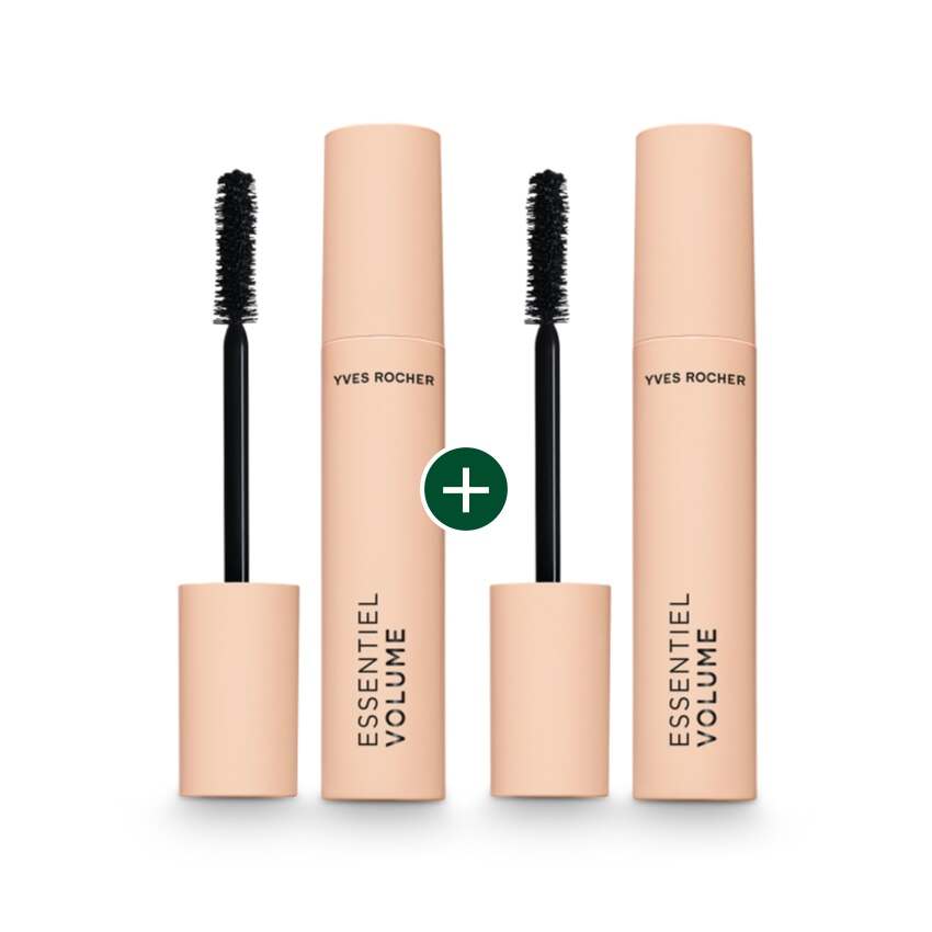 1+1 Volumen Mascara Tiefschwarz